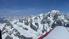 Vol autour du Mont-Blanc depuis Montbéliard