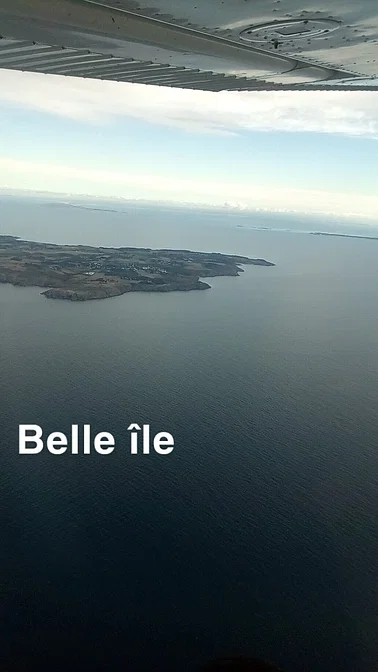 Vol à destination de Belle-Île-en-Mer aller retour