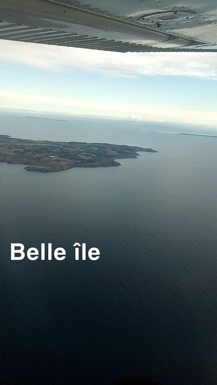 Vol à destination de Belle-Île-en-Mer aller retour