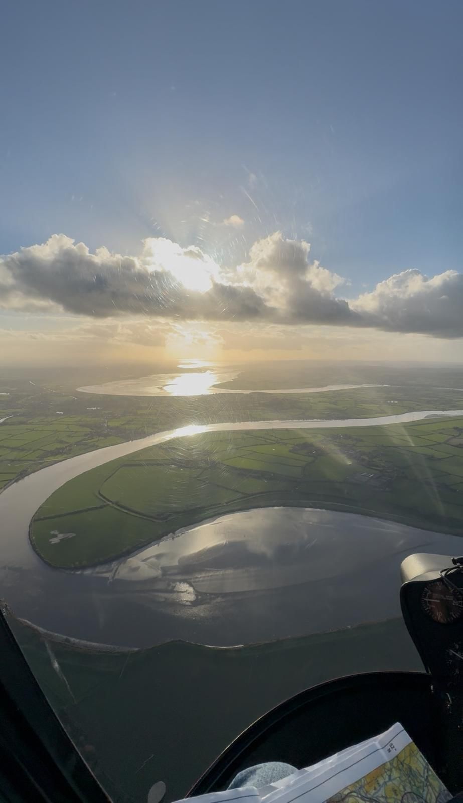 Scenic Helicopter Adventure Over the River Wye Valley