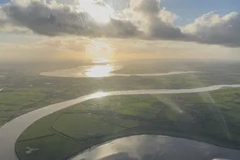 Scenic Helicopter Adventure Over the River Wye Valley