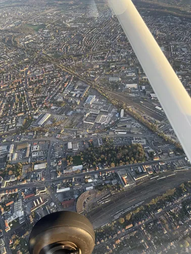 Rundflug über Bielefeld, Detmold und dein Haus?