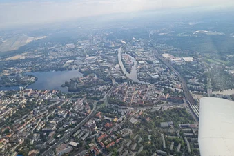 Rundflug über Berlin und Potsdam