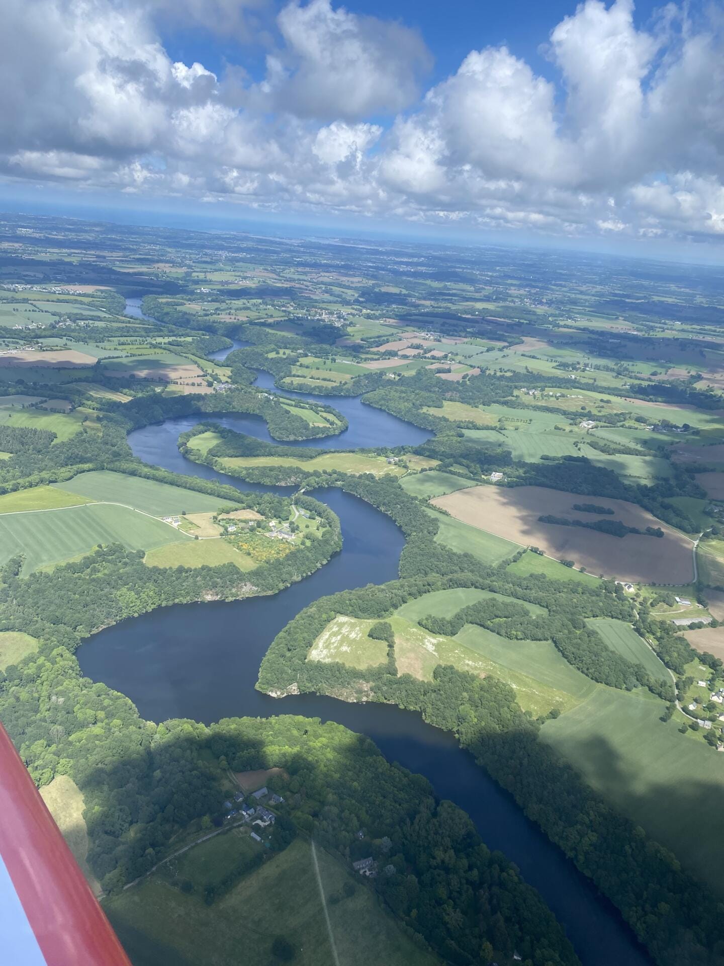En vol pour la magnifique ile de Brehat