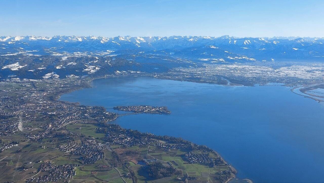 Panoramaflug Schwarzwald & Bodensee