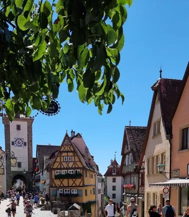 Im Privatflugzeug! Sightseeing Rothenburg o.T.! [Eng, GER]