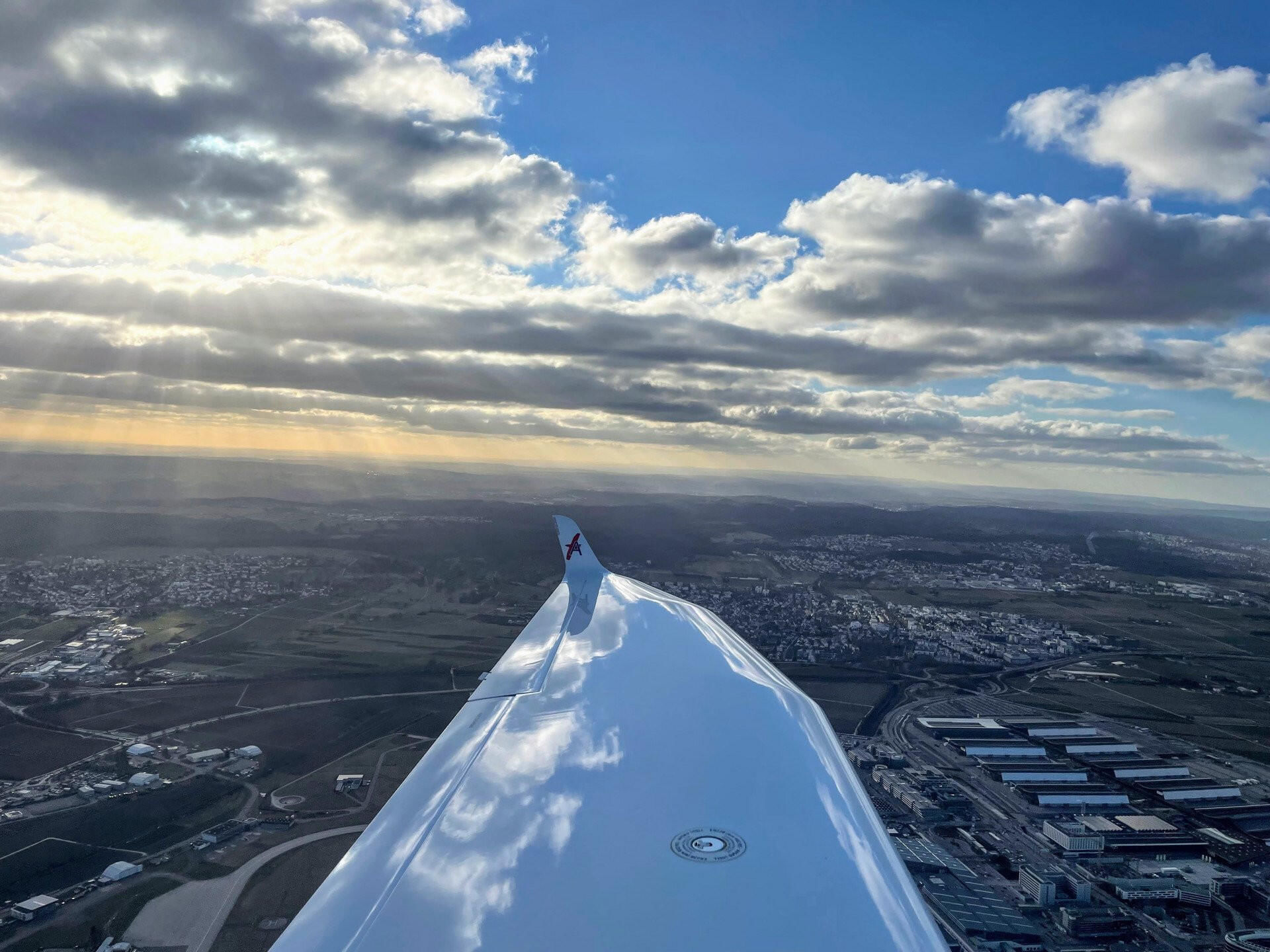 Rundflug auf Deiner Wunschroute (90 min)