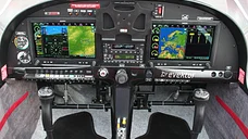 Poste de pilotage moderne . EFIS . G3x T