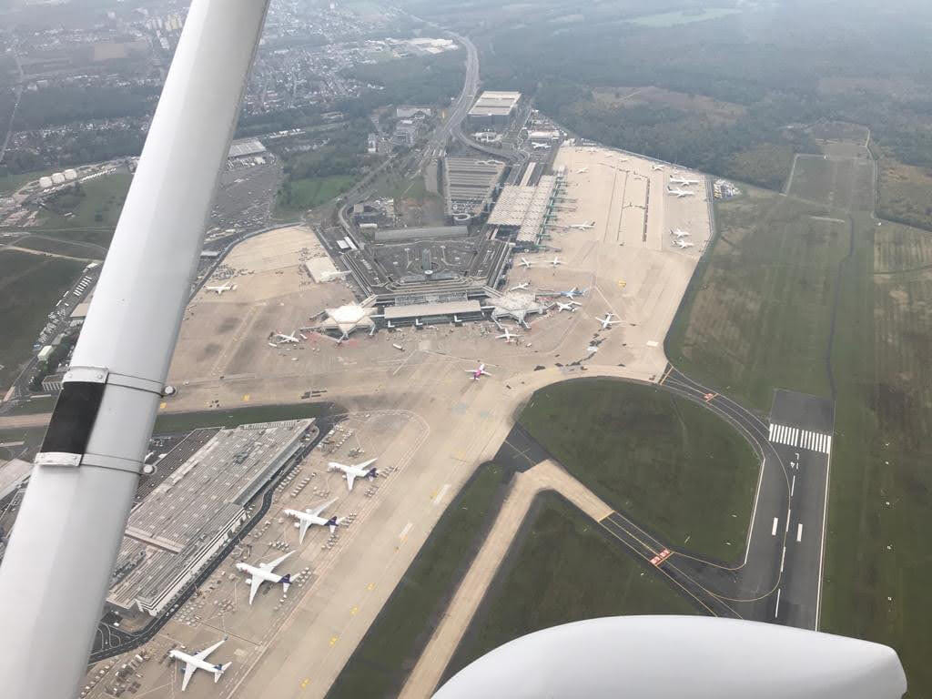 Rundflug über Köln, Bonn und das Siebengebirge