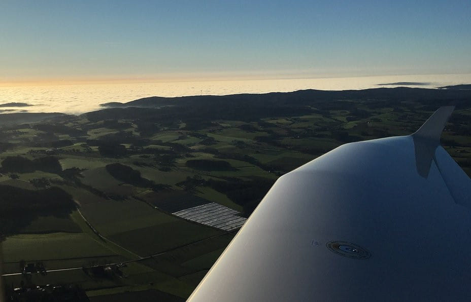 Rundflug über das Münsterland