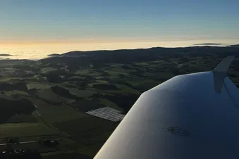 Rundflug über das Münsterland