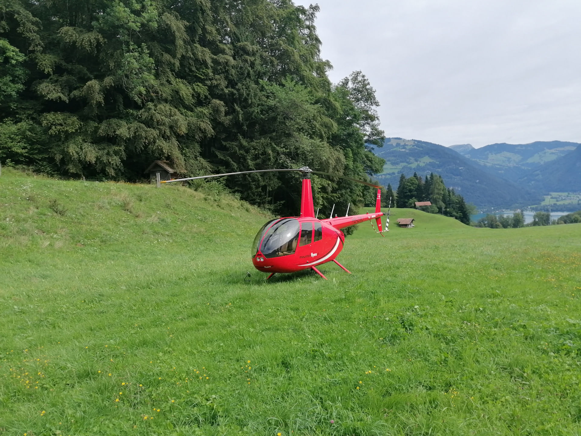 Landeplatz Restaurant Meielisalp, Leissigen
