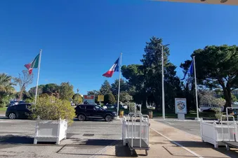 The lovely airport of Cannes!