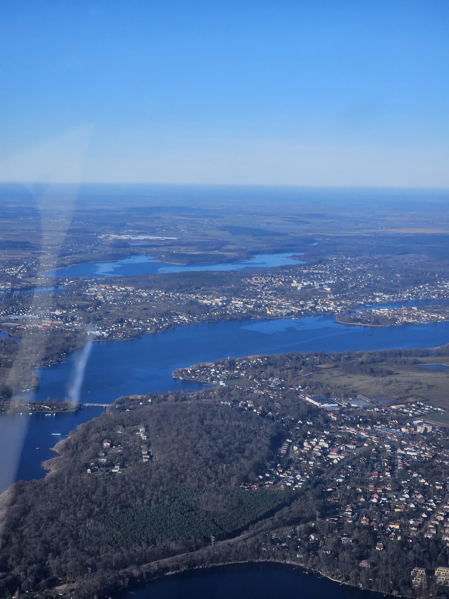 Rundflug über Potsdam