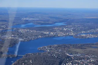 Rundflug über Potsdam