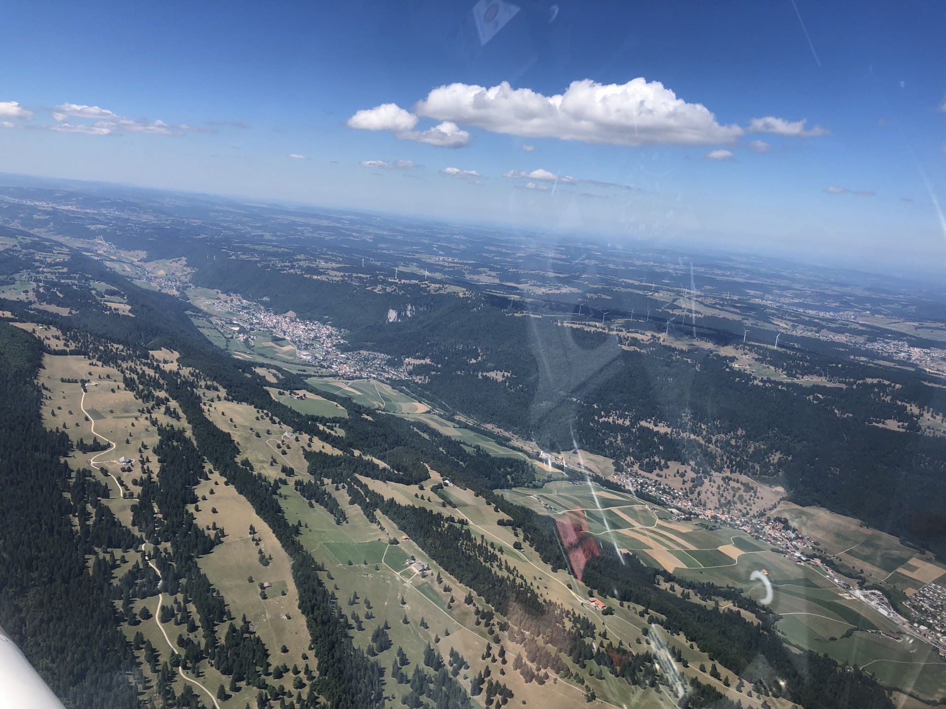 Vol : le "pays d'en haut" Suisse au départ de Montbéliard