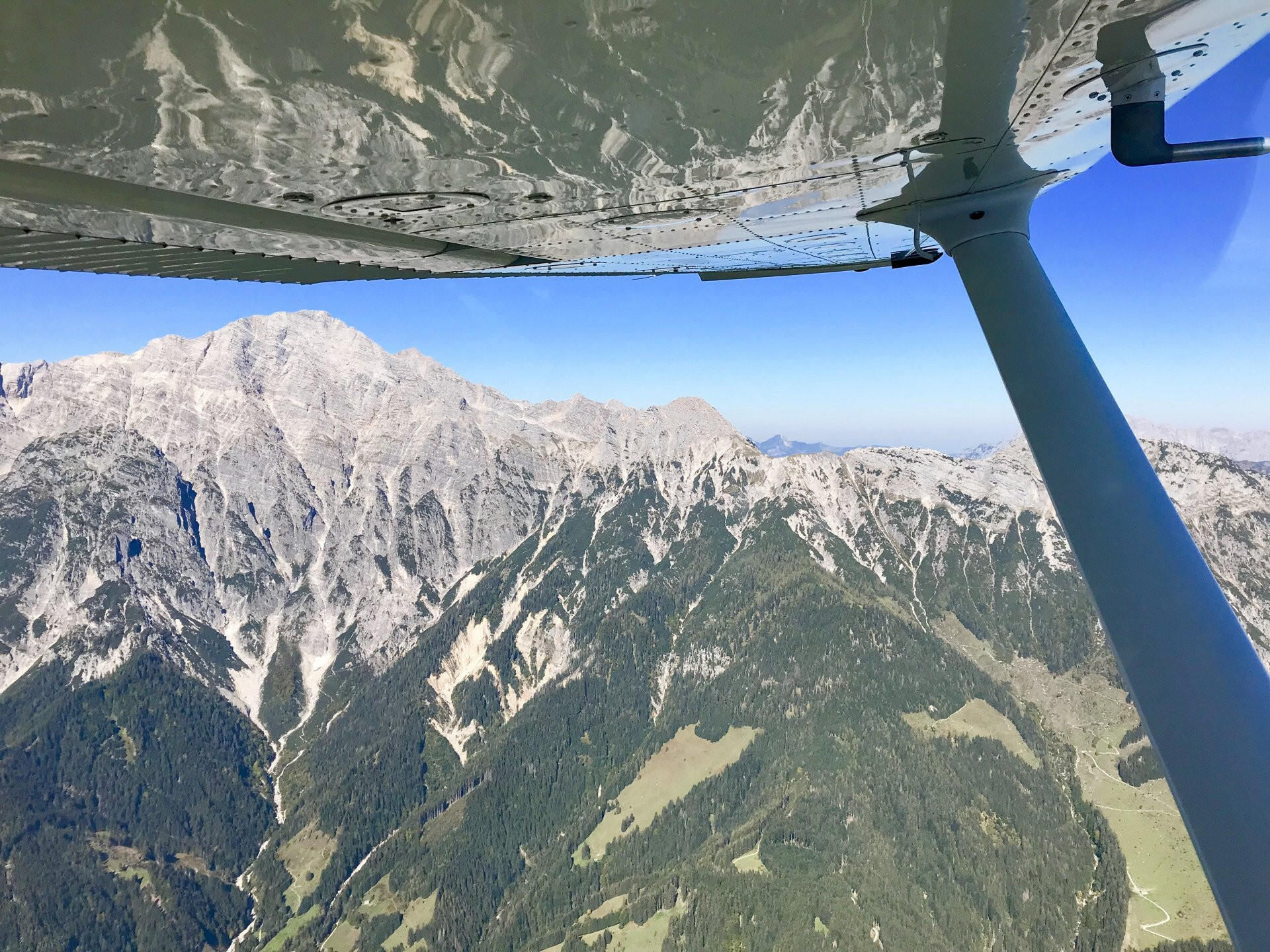 Rundflug über die Berchtesgadener Bergwelt