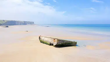 Découverte aérienne des plages du Débarquement (1h)