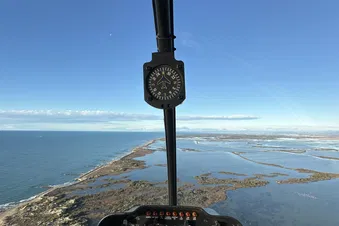Promenade aérienne en Camargue