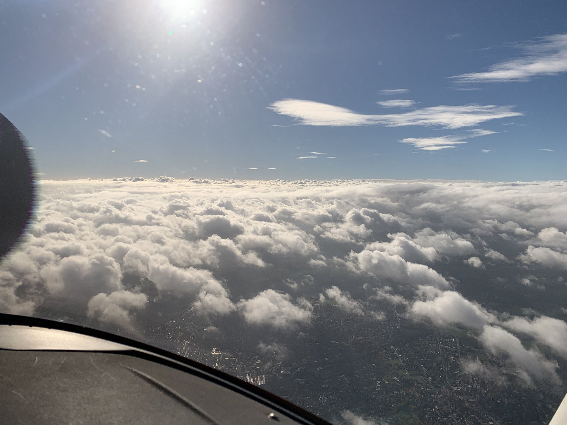 Rundflug über das Münsterland