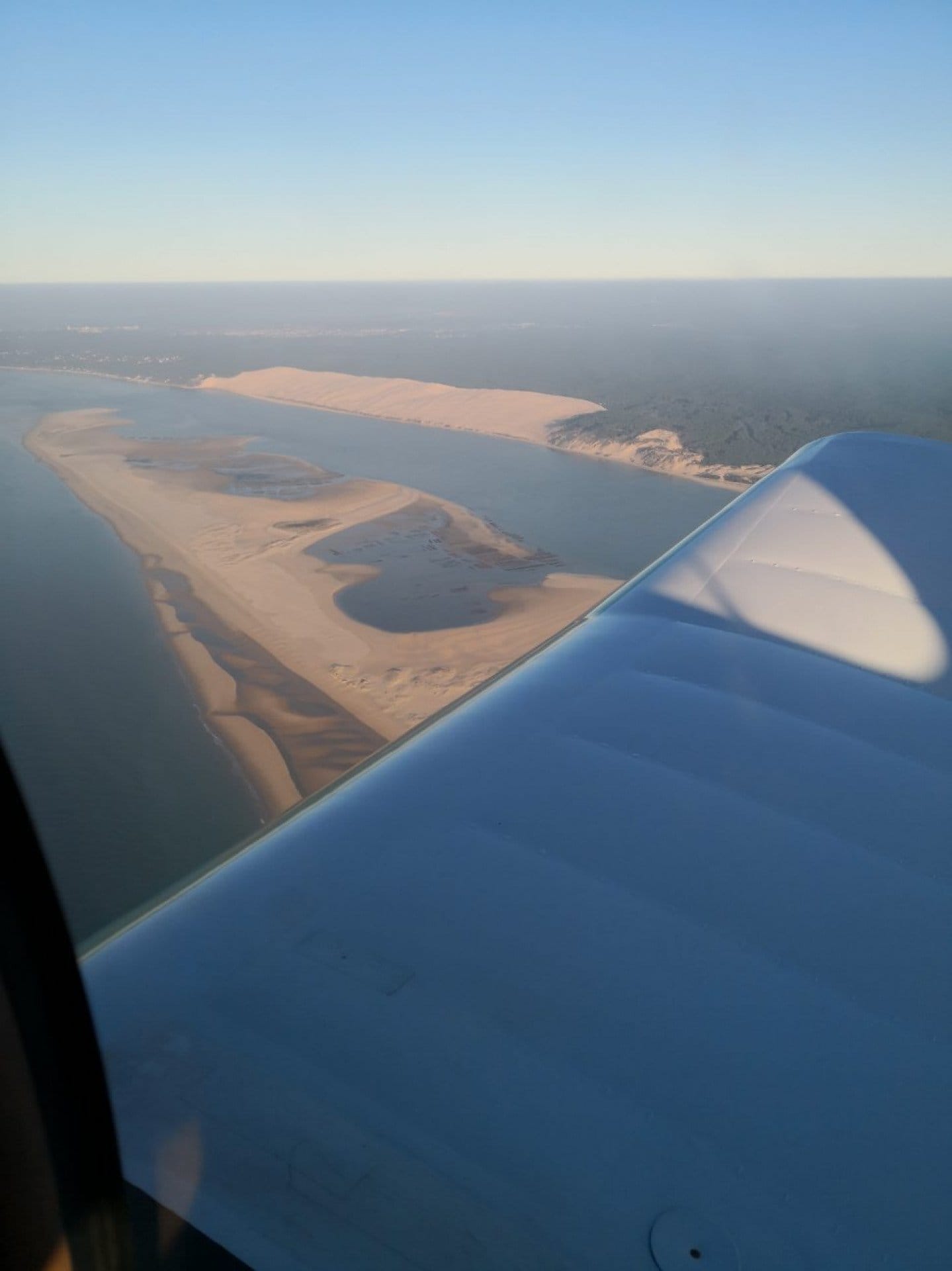Survol des Pyrénées depuis Arcachon vers Saint-Gaudens