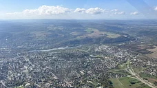 Vue aérienne de Dijon