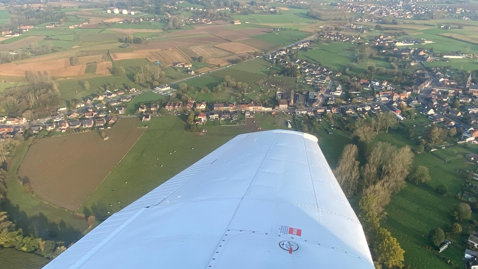 Sightseeing flight Pajottenland