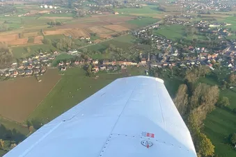 Sightseeing flight Pajottenland