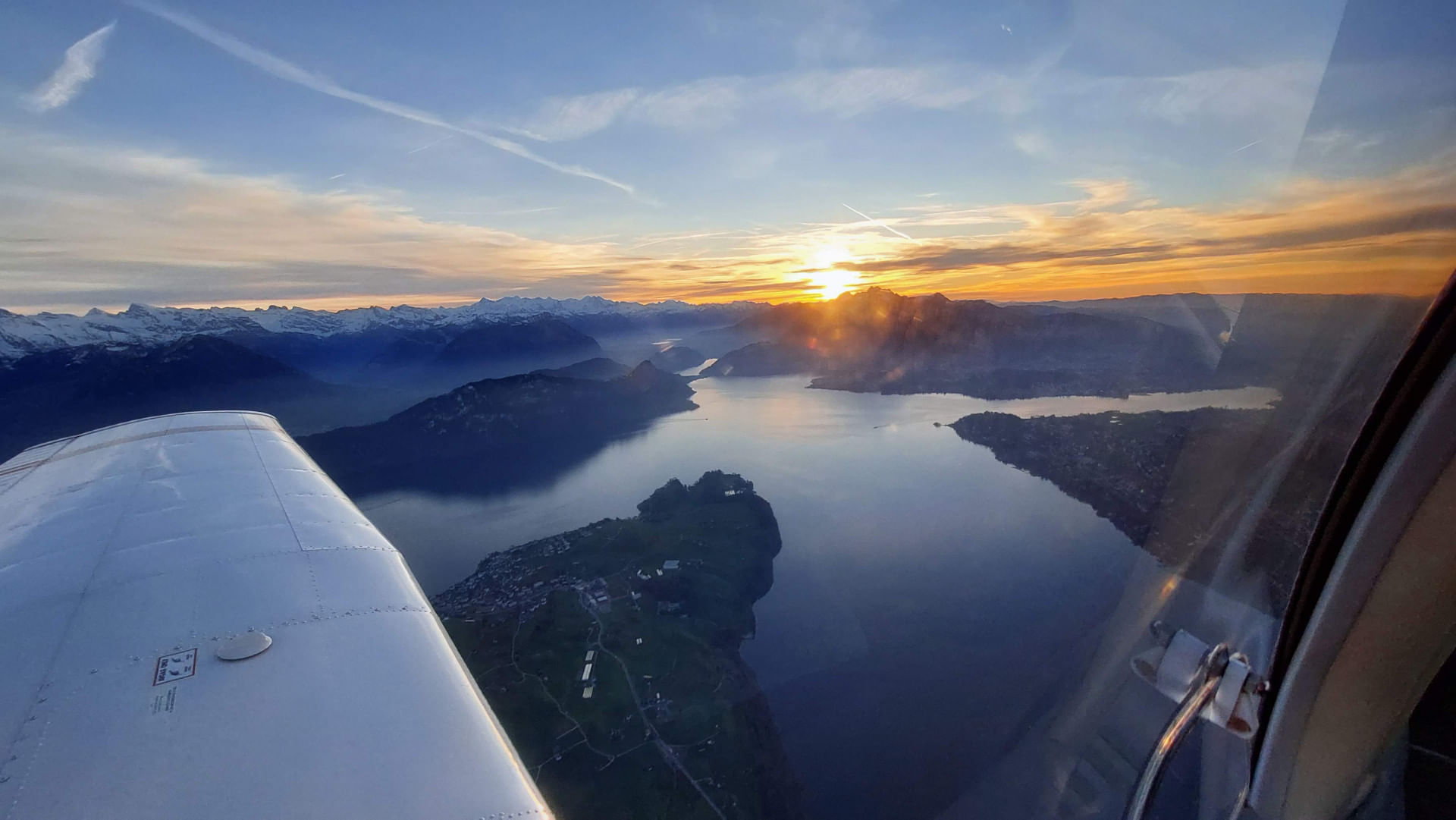 Rundflug Luzern, Vierwaldstättersee und Titlis