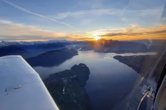 Rundflug Luzern, Vierwaldstättersee und Titlis