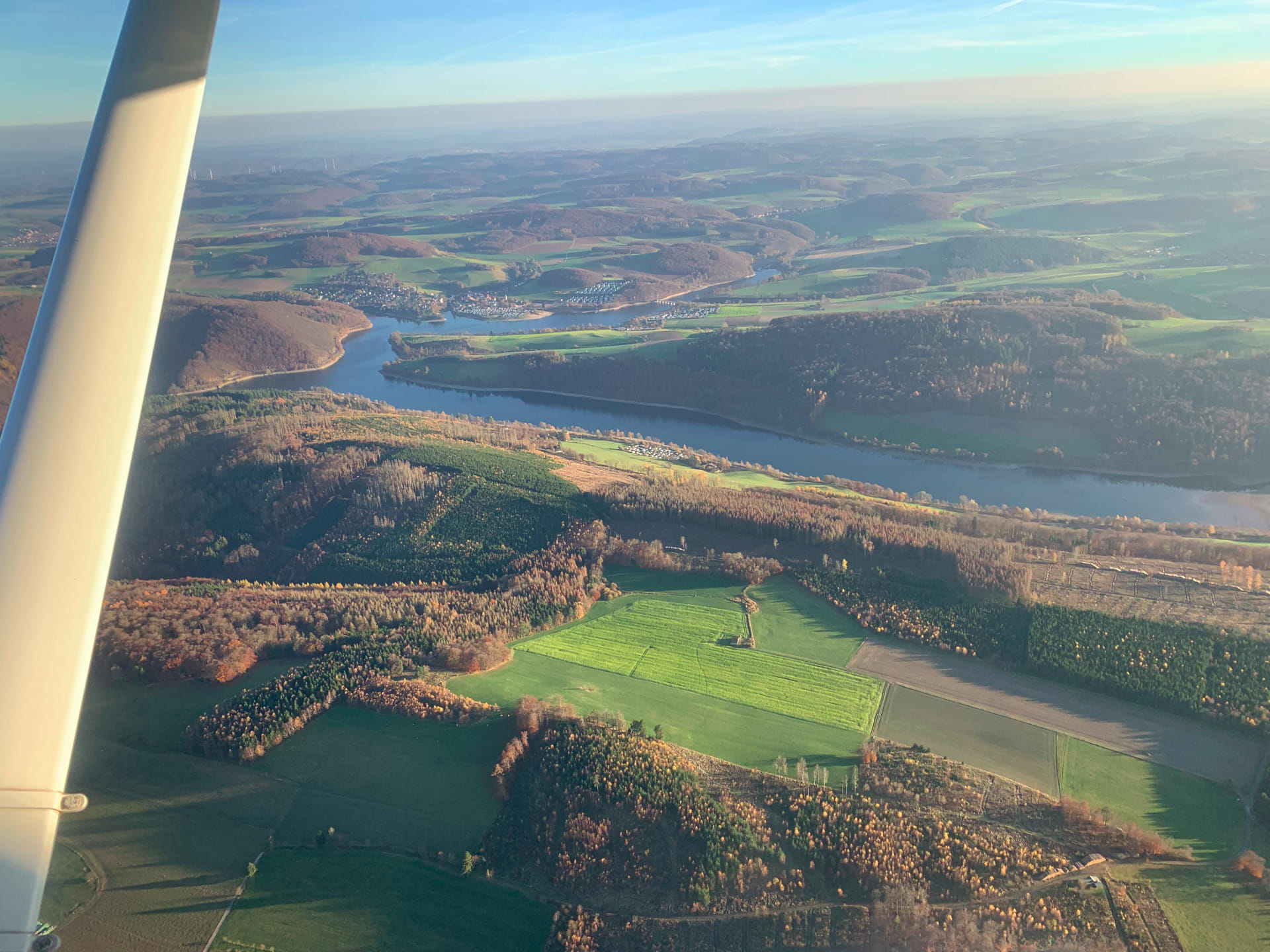 Individueller Rundflug über Münster und Umgebung