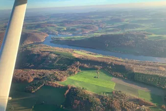 Individueller Rundflug über Münster und Umgebung