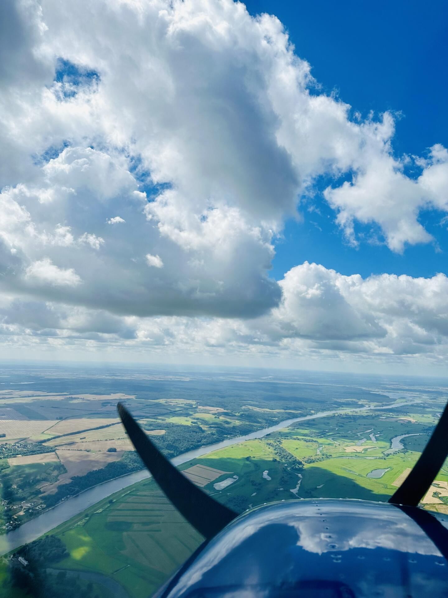 kleiner Rundflug mit Geschichtstrip zu den Seelöwen Höhen
