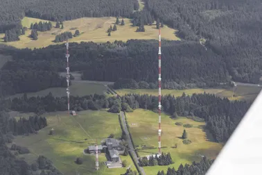 Rundflug über Kassel / Hoher Meissner / Hann. Münd