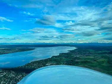 Rundflug Starnbergersee, Ammersee und Lechfeld