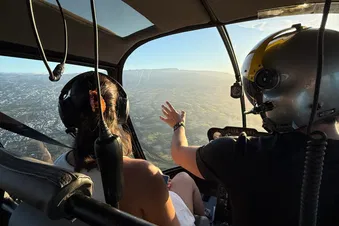 Escapade en hélicoptère au cœur de la Bourgogne