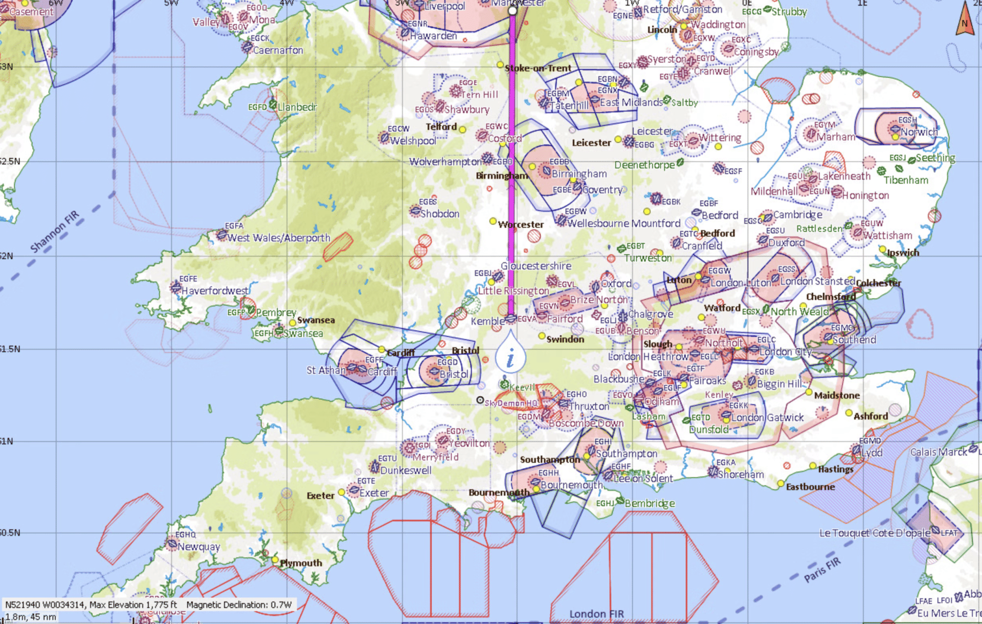 100-Mile Flight from EGBP Kemble