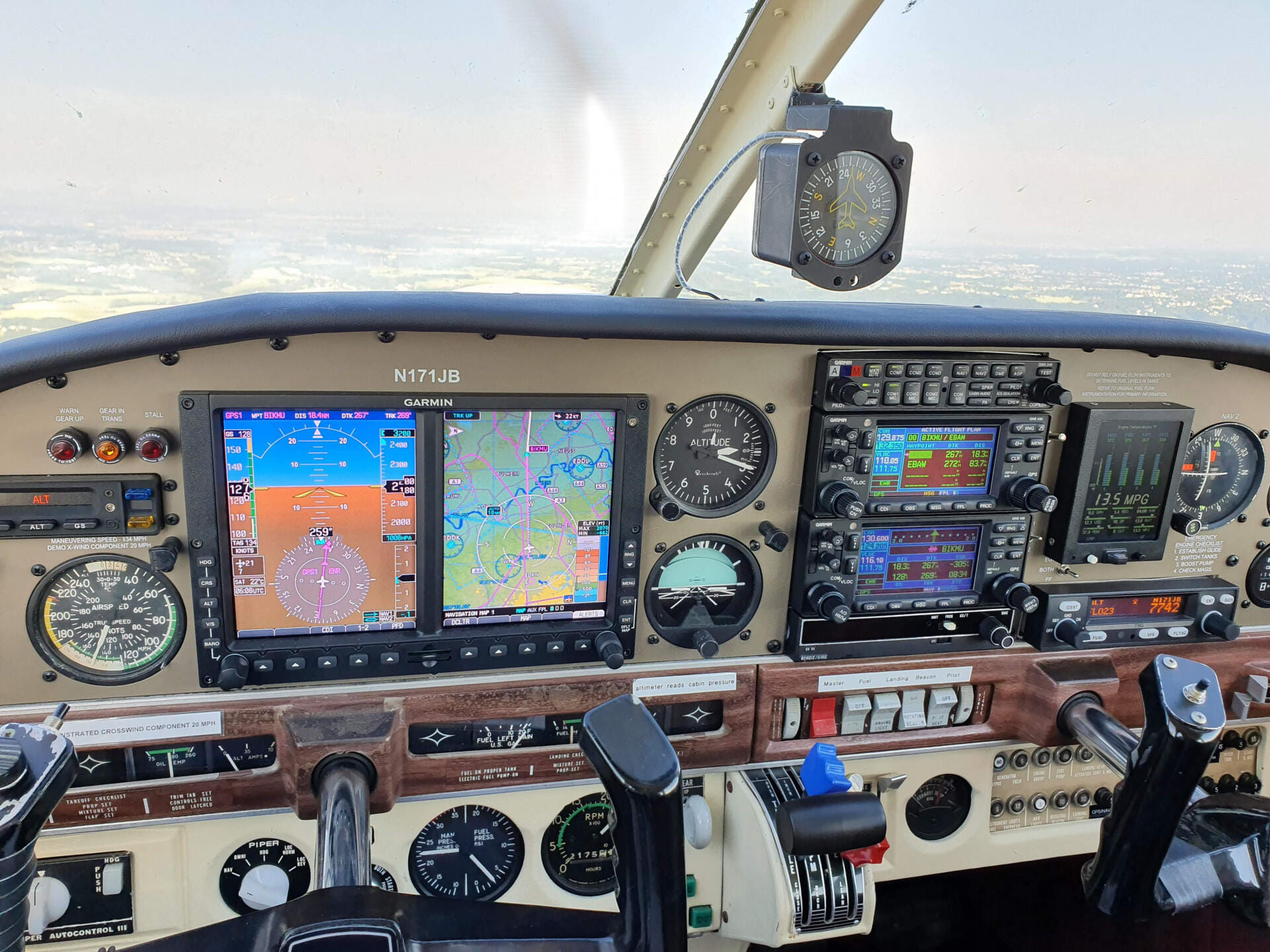 Cockpit view