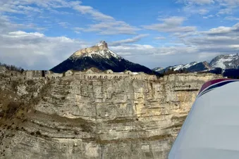 La vallée du Grésivaudan et ses lacs environnants.