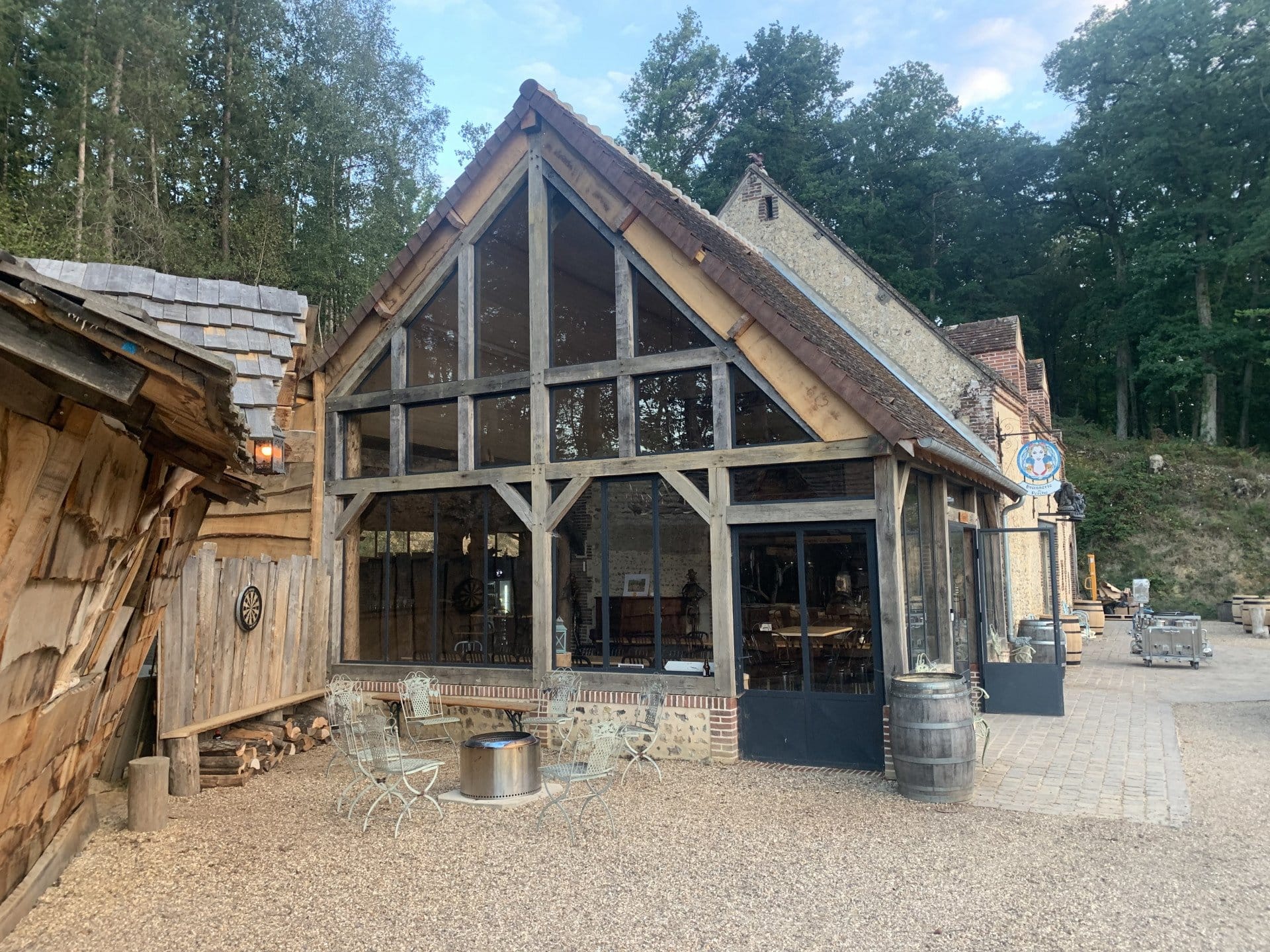 Survol du Perche et déjeuner à la brasserie du perche