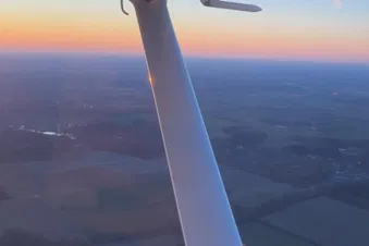 Abendlicher Rundflug – Sonnenuntergang inklusive