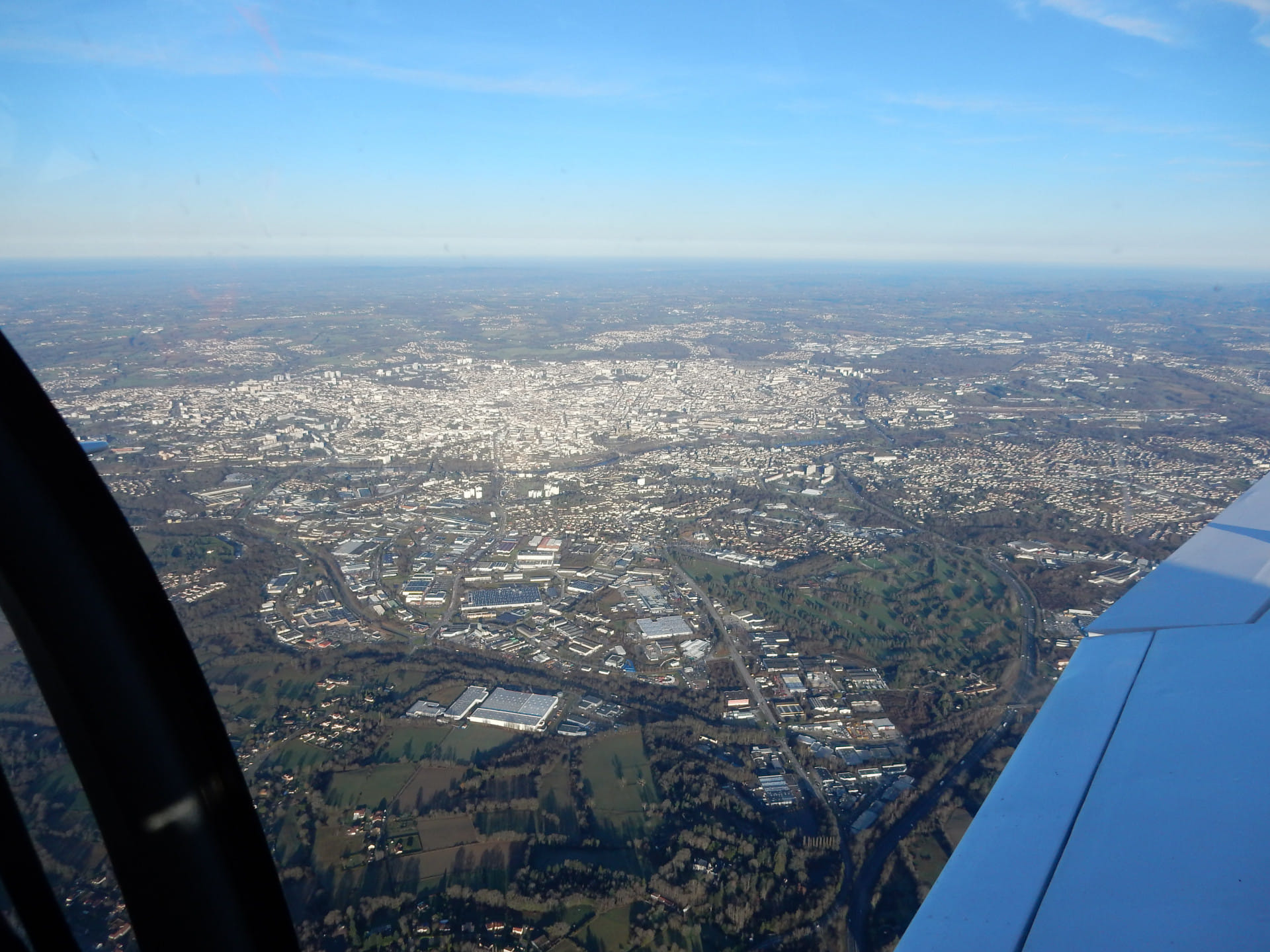 Vue aérienne de LIMOGES