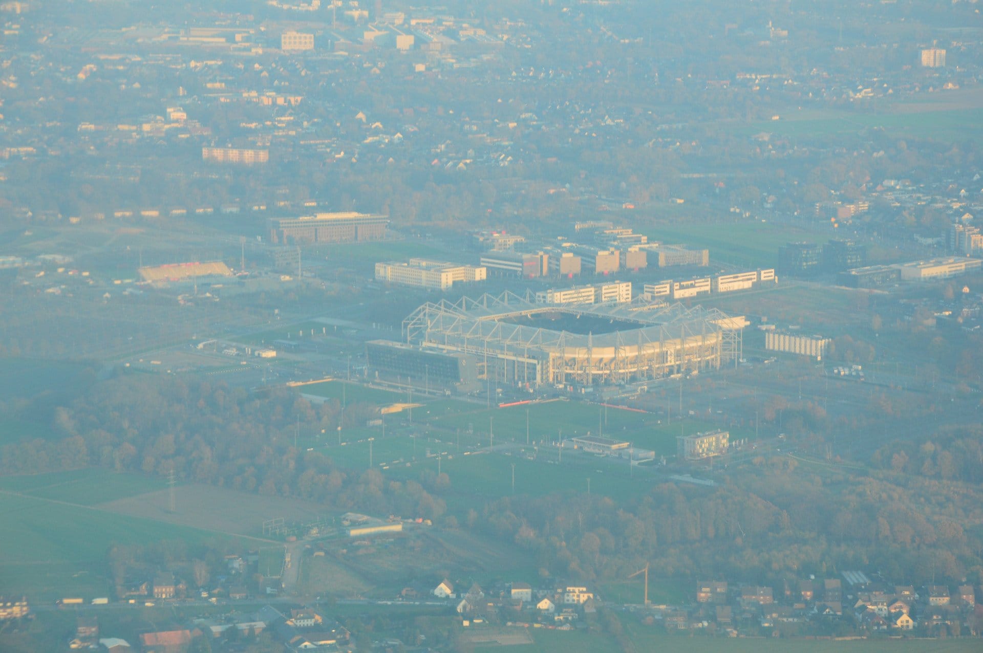 Rundflug über den Kreis Viersen + Borussia Park