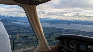 Bodenseepanorama aus der Luft