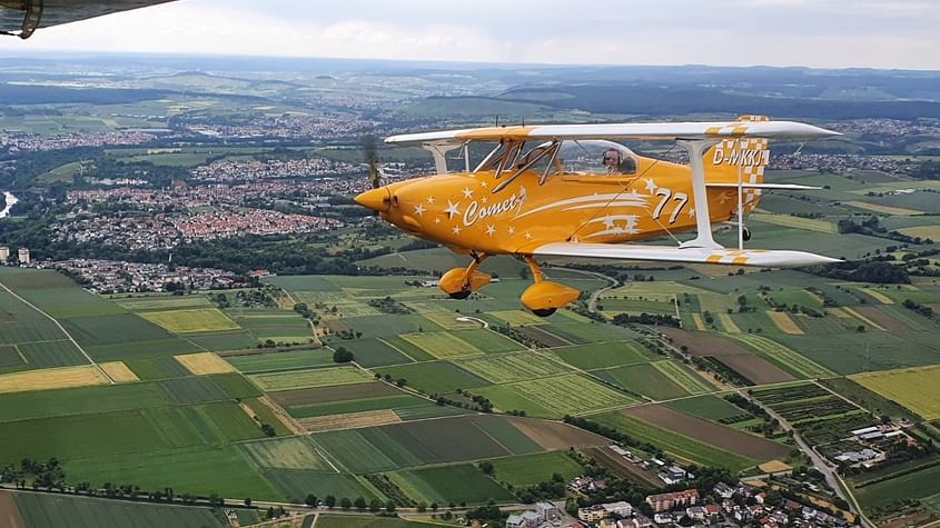 Burgen Rundflug über die Schwäbische Alb