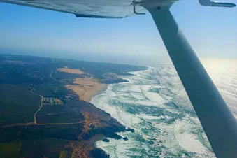 Guincho Beach from above