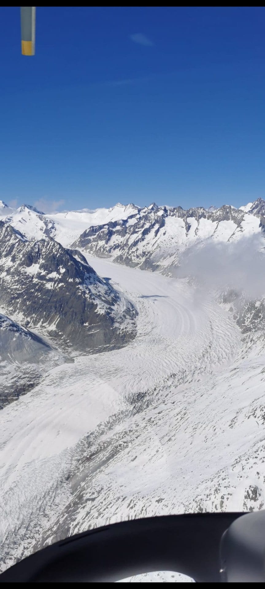Tour du Cervin et remontée du Glacier d'Aletsch en hélico