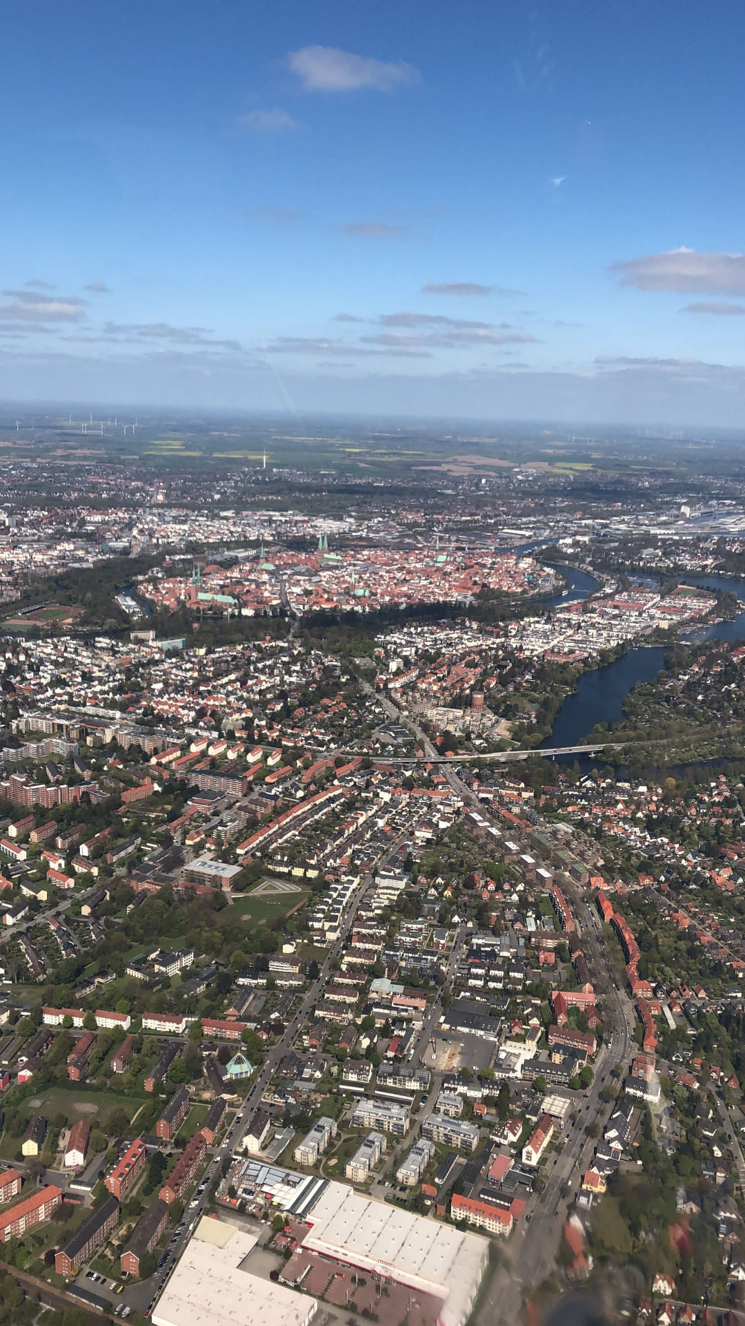 Lübeck von oben