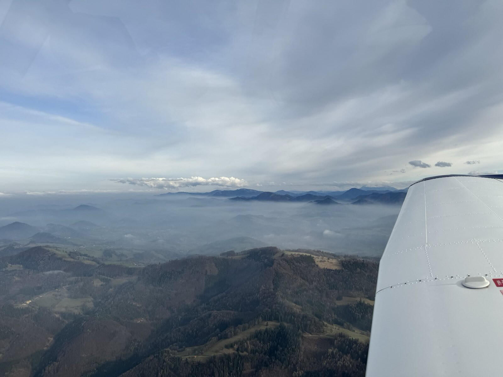 Rundflug Stockerau, Wien, Vöslau, St.Pölten