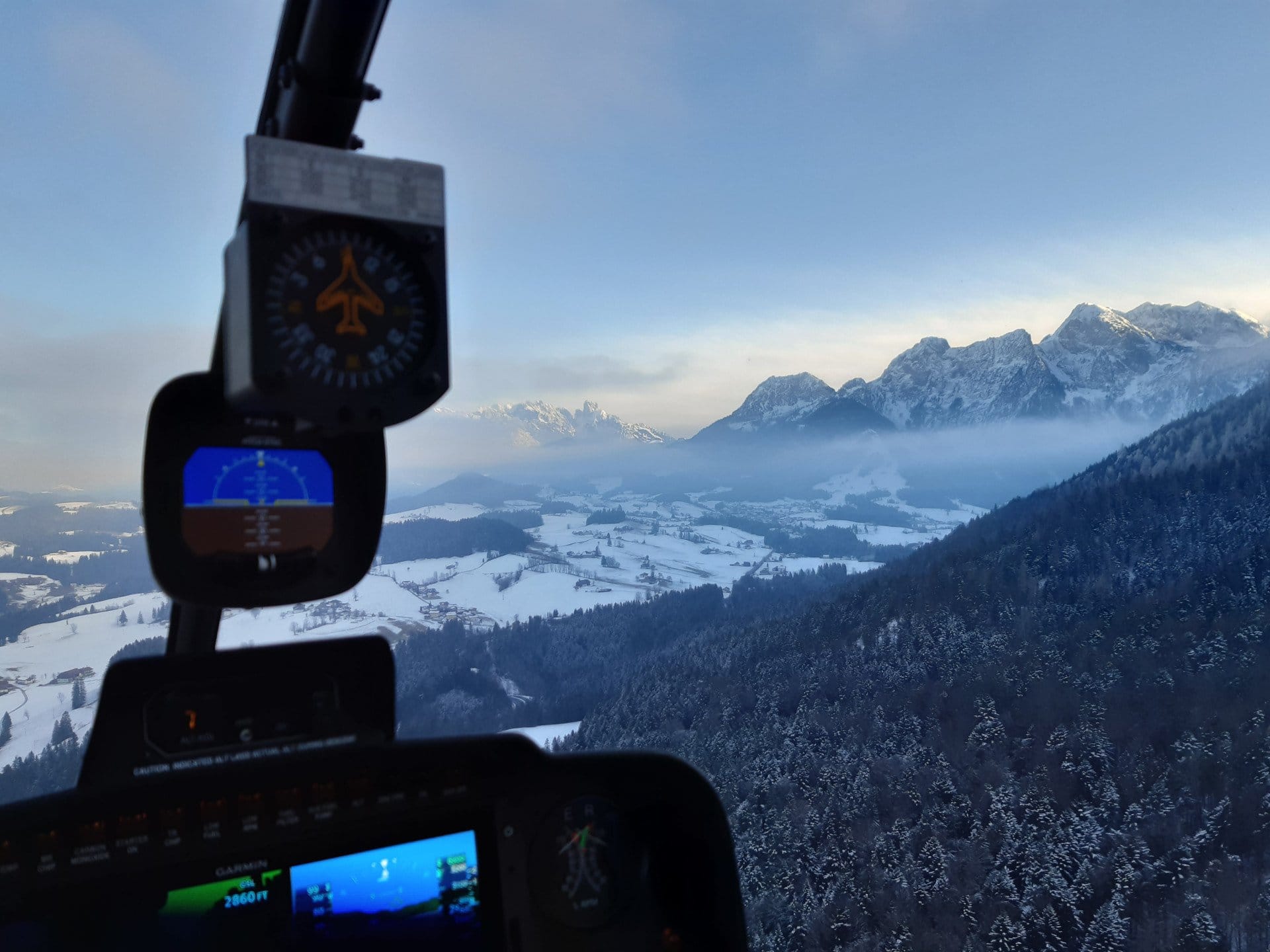 Helikopter Rundflug 50 Minuten Dachstein